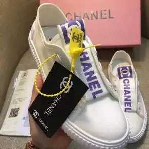chanel chaussures wome price casual chaussures canvas chaussures logo purple